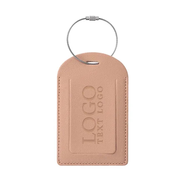 PU Leather Luggage Tag With Custom Logo - PU Leather Luggage Tag With Custom Logo - Image 15 of 37