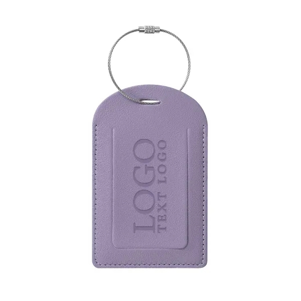 PU Leather Luggage Tag With Custom Logo - PU Leather Luggage Tag With Custom Logo - Image 17 of 37