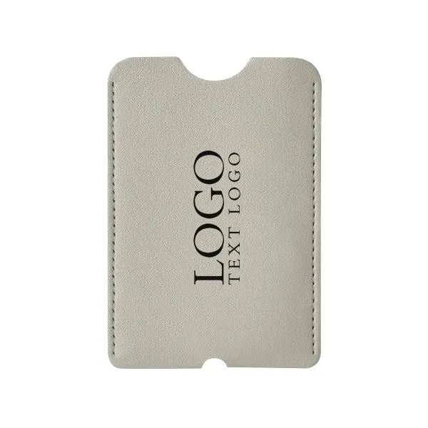 Vegan Leather Luggage Tag with Loop Strap - Vegan Leather Luggage Tag with Loop Strap - Image 4 of 27
