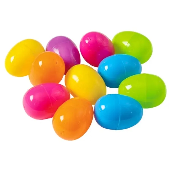 Plastic Eggs - Assorted - Plastic Eggs - Assorted - Image 0 of 0