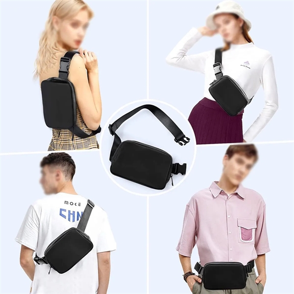 Fanny Pack Belt Bag Unisex Waist Pouch - Fanny Pack Belt Bag Unisex Waist Pouch - Image 2 of 2