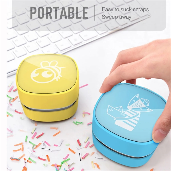 Desktop Mini Vacuum Cleaner High Endurance for Home Office - Desktop Mini Vacuum Cleaner High Endurance for Home Office - Image 3 of 4