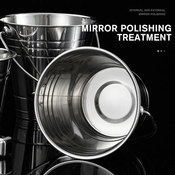 3L Stainless steel Ice Bucket - 3L Stainless steel Ice Bucket - Image 3 of 3