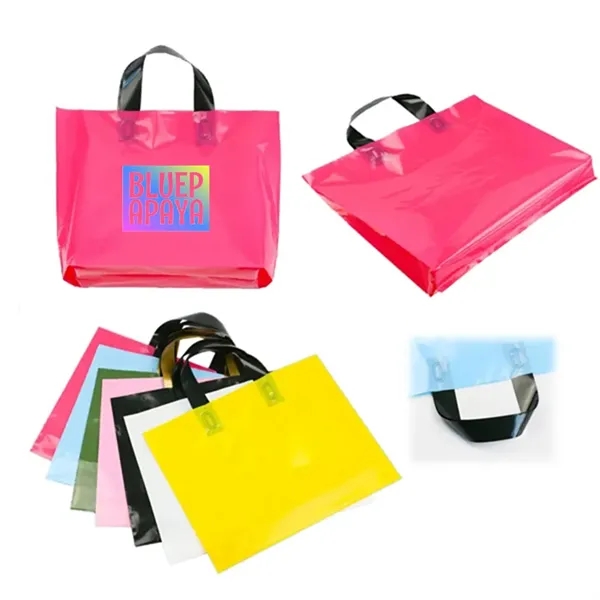 Plastic Grocery Tote Bag - Plastic Grocery Tote Bag - Image 0 of 0