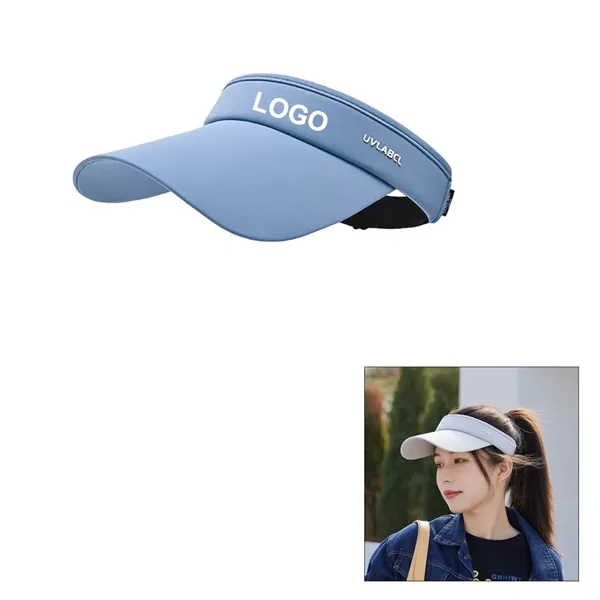 Adjustable UV Protection Sun Visor Summer Hat - Adjustable UV Protection Sun Visor Summer Hat - Image 0 of 7