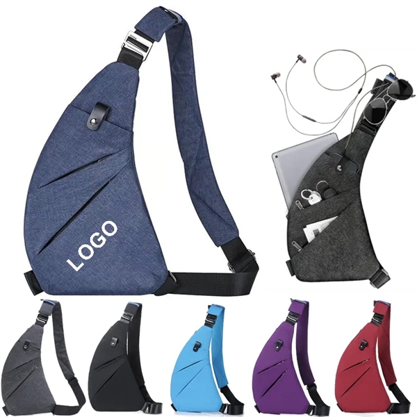 Anti-Theft Crossbody Sling Bag - Anti-Theft Crossbody Sling Bag - Image 0 of 3