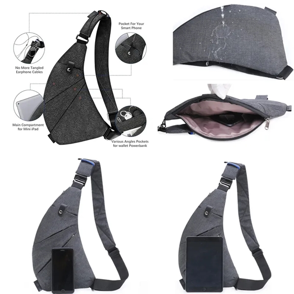 Anti-Theft Crossbody Sling Bag - Anti-Theft Crossbody Sling Bag - Image 1 of 3