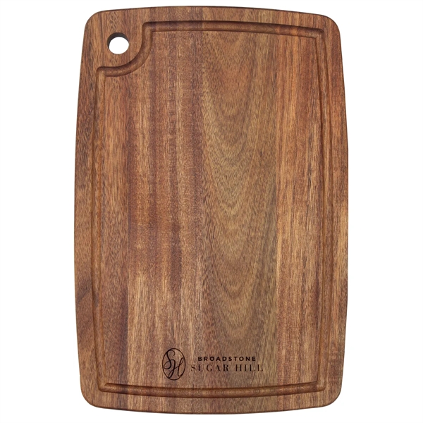 15" Acacia Cutting Board with Juice Groove - 15" Acacia Cutting Board with Juice Groove - Image 0 of 5