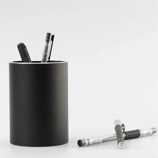 Round Pen Metal Pencil Holder Aluminum - Round Pen Metal Pencil Holder Aluminum - Image 1 of 3