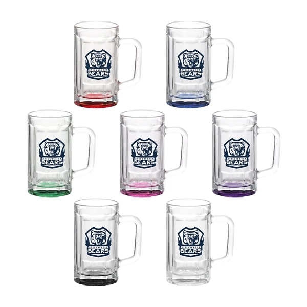 Chug 15 oz. Sports Fan Glass Beer Mug - Chug 15 oz. Sports Fan Glass Beer Mug - Image 0 of 7