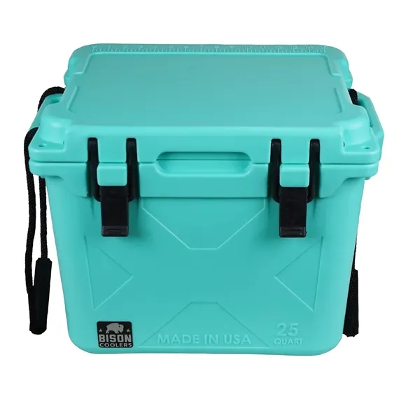 25 QT Bison® USA-Made Hard Cooler Ice Chest 20.5"x17.6"x15" - 25 QT Bison® USA-Made Hard Cooler Ice Chest 20.5"x17.6"x15" - Image 2 of 8