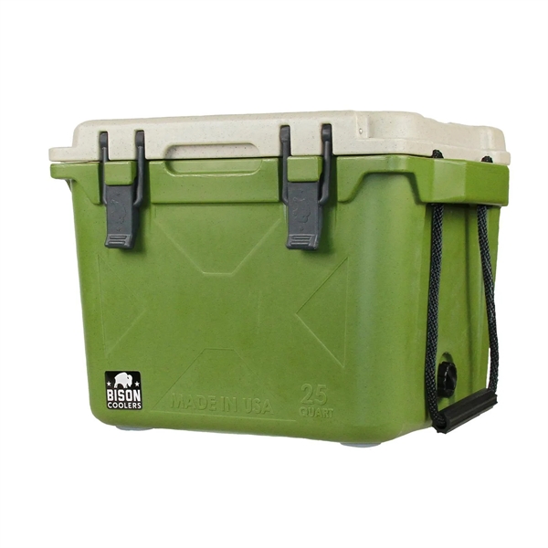 25 QT Bison® USA-Made Hard Cooler Ice Chest 20.5"x17.6"x15" - 25 QT Bison® USA-Made Hard Cooler Ice Chest 20.5"x17.6"x15" - Image 5 of 8