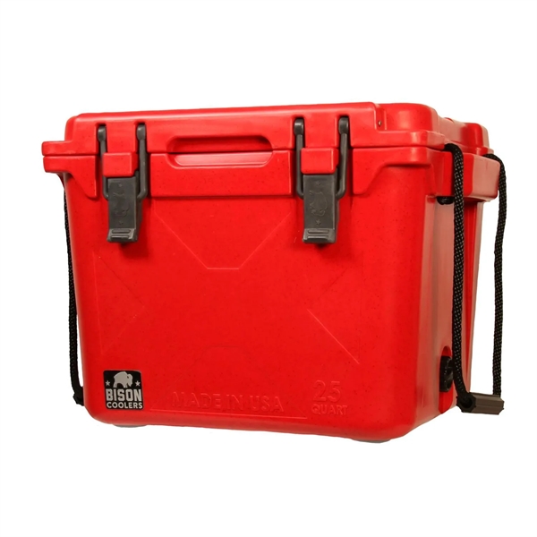 25 QT Bison® USA-Made Hard Cooler Ice Chest 20.5"x17.6"x15" - 25 QT Bison® USA-Made Hard Cooler Ice Chest 20.5"x17.6"x15" - Image 6 of 8
