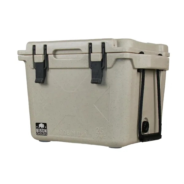 25 QT Bison® USA-Made Hard Cooler Ice Chest 20.5"x17.6"x15" - 25 QT Bison® USA-Made Hard Cooler Ice Chest 20.5"x17.6"x15" - Image 7 of 8