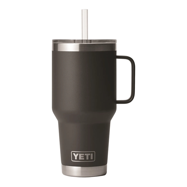 35oz YETI® Rambler® Travel Mug with Reusable Straw - 35oz YETI® Rambler® Travel Mug with Reusable Straw - Image 3 of 5