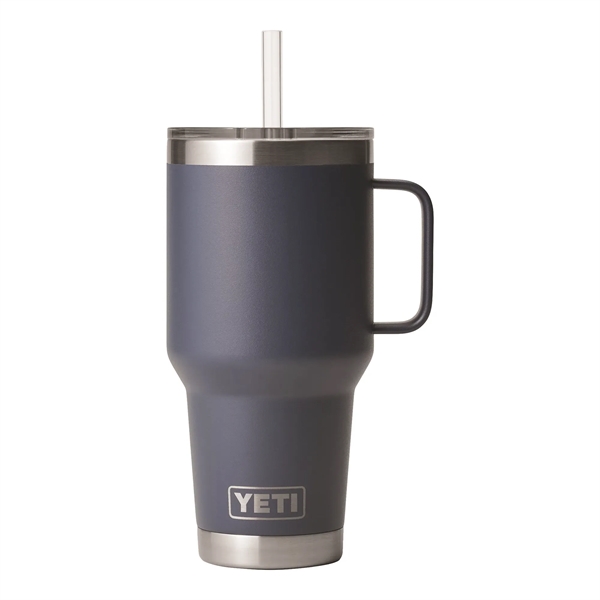 35oz YETI® Rambler® Travel Mug with Reusable Straw - 35oz YETI® Rambler® Travel Mug with Reusable Straw - Image 1 of 5