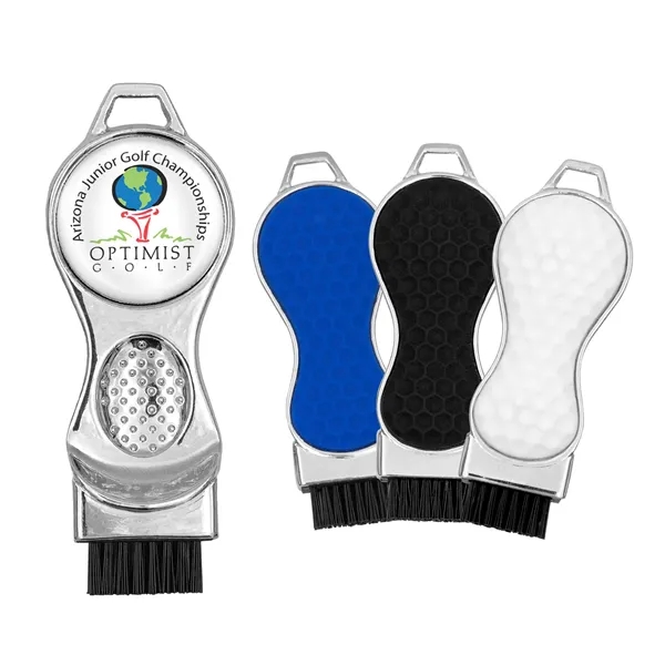 Multi-function Golf Brush Tool - Multi-function Golf Brush Tool - Image 0 of 7