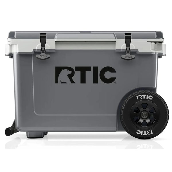 52 QT RTIC® Insulated Wheeled Hard Cooler Ice Chest - 52 QT RTIC® Insulated Wheeled Hard Cooler Ice Chest - Image 5 of 8