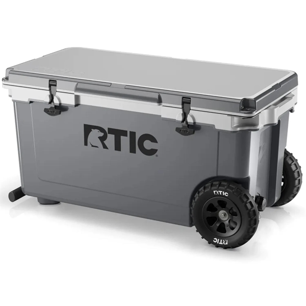 72 QT RTIC® Insulated Wheeled Hard Cooler Ice Chest - 72 QT RTIC® Insulated Wheeled Hard Cooler Ice Chest - Image 7 of 7