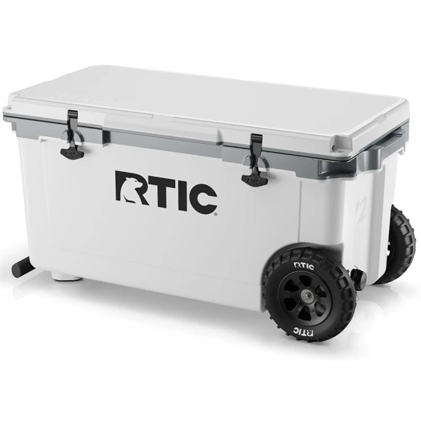 72 QT RTIC® Insulated Wheeled Hard Cooler Ice Chest - 72 QT RTIC® Insulated Wheeled Hard Cooler Ice Chest - Image 6 of 7