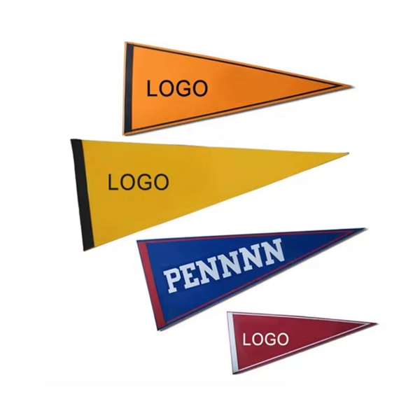 Triangle Felt Pennat Flags - Triangle Felt Pennat Flags - Image 0 of 4