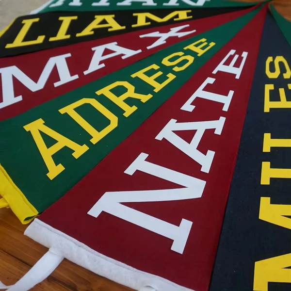 Triangle Felt Pennat Flags - Triangle Felt Pennat Flags - Image 2 of 4