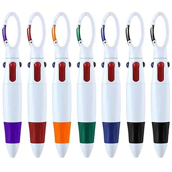 Mini 4-in-1 Multi-Colored Ink Ballpoint Pens - Mini 4-in-1 Multi-Colored Ink Ballpoint Pens - Image 3 of 3