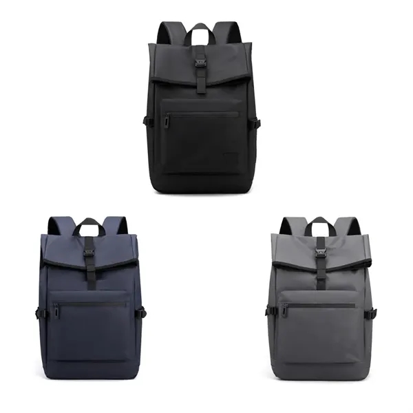 Fashion Waterproof Laptop Backpack - Fashion Waterproof Laptop Backpack - Image 6 of 7