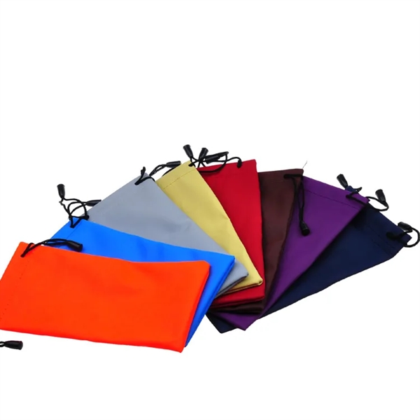 Quanlity Tech Microfiber Drawstring Pouch - Quanlity Tech Microfiber Drawstring Pouch - Image 1 of 4