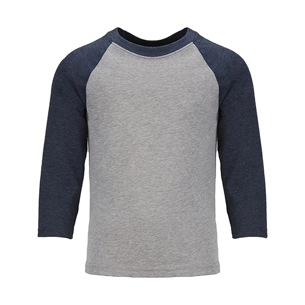 Next Level Apparel Youth CVC Three-Quarter Sleeve Raglan - Next Level Apparel Youth CVC Three-Quarter Sleeve Raglan - Image 48 of 48