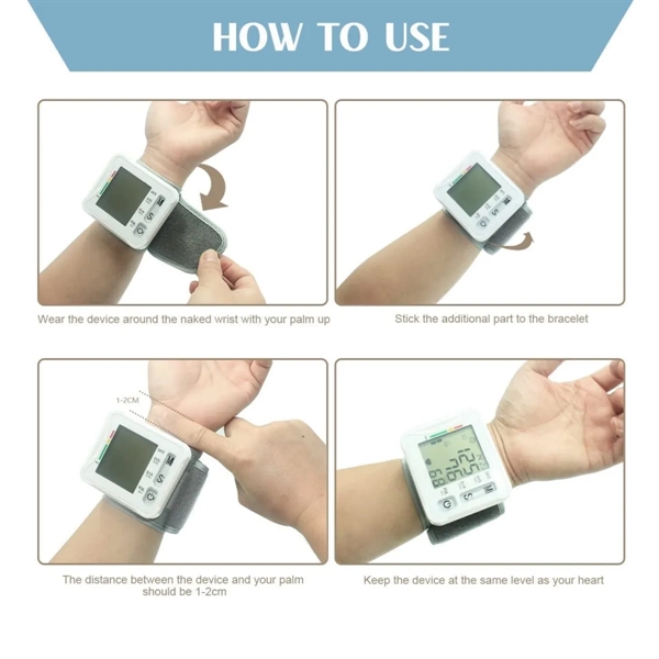 Portable Wrist Blood Pressure Monitor - Portable Wrist Blood Pressure Monitor - Image 5 of 5