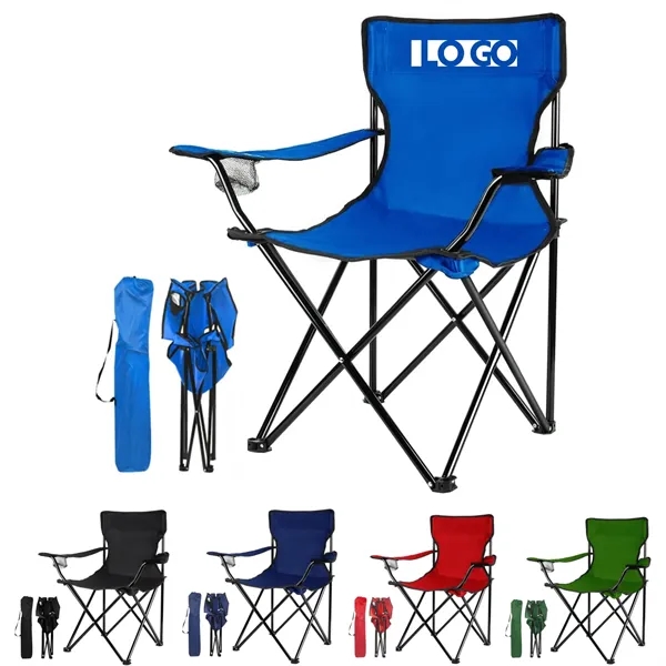 Folding Camping Chair With Carrying Bag - Folding Camping Chair With Carrying Bag - Image 0 of 2