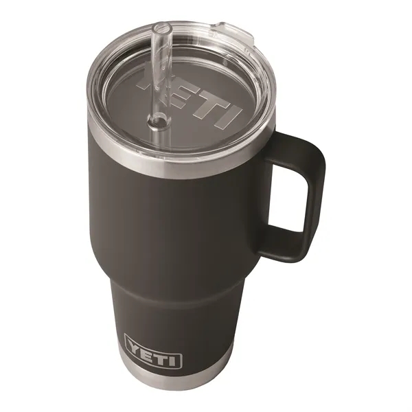 35oz YETI® Rambler® Travel Mug with Reusable Straw - 35oz YETI® Rambler® Travel Mug with Reusable Straw - Image 4 of 5