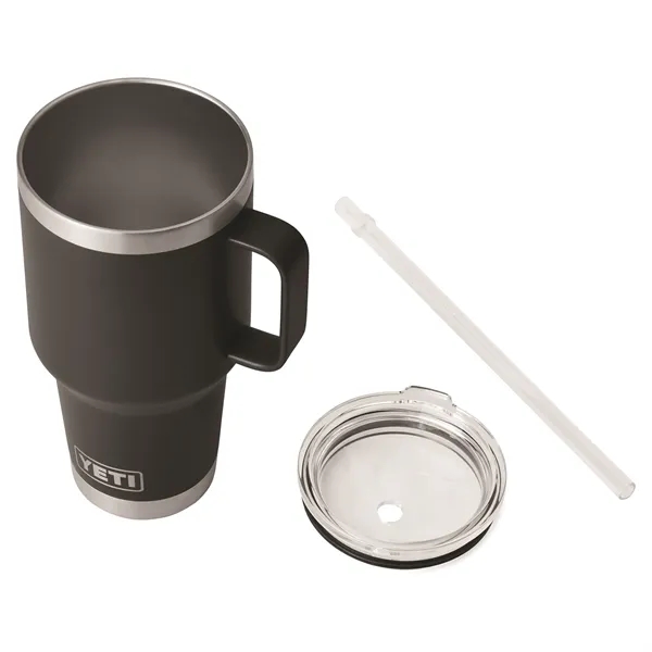 35oz YETI® Rambler® Travel Mug with Reusable Straw - 35oz YETI® Rambler® Travel Mug with Reusable Straw - Image 5 of 5