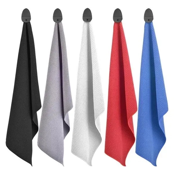 Magnetic Microfiber Golf Towel - Magnetic Microfiber Golf Towel - Image 0 of 5