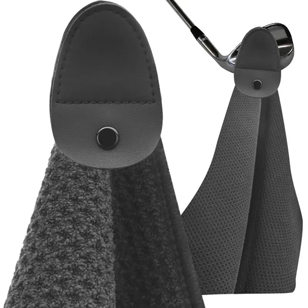 Magnetic Microfiber Golf Towel - Magnetic Microfiber Golf Towel - Image 1 of 5