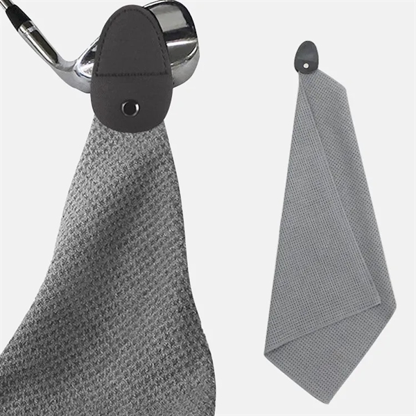 Magnetic Microfiber Golf Towel - Magnetic Microfiber Golf Towel - Image 2 of 5