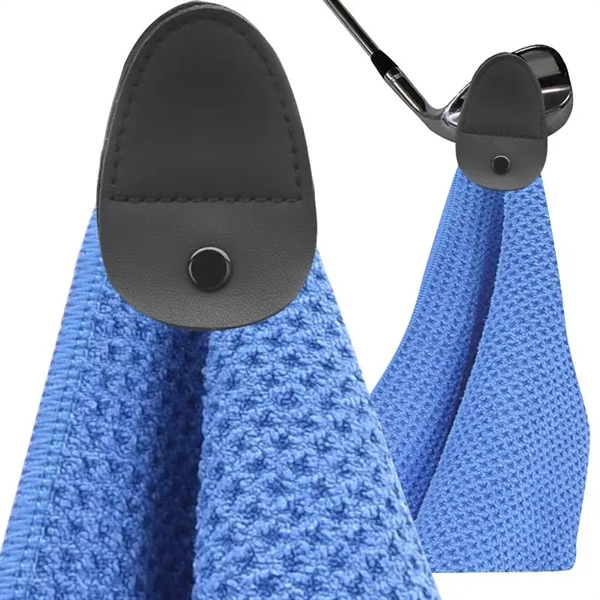 Magnetic Microfiber Golf Towel - Magnetic Microfiber Golf Towel - Image 5 of 5