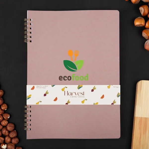 Harvest Fruit Fiber™ Ring Bound Notebook - Harvest Fruit Fiber™ Ring Bound Notebook - Image 3 of 12