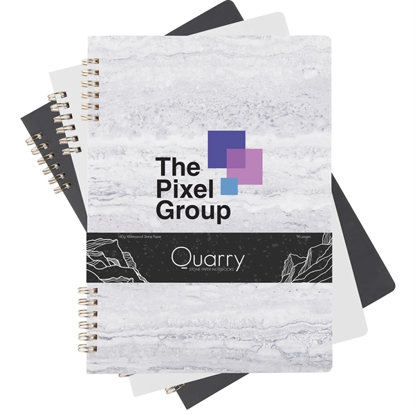 Quarry Stone Paper™ Ring Bound Notebook - Quarry Stone Paper™ Ring Bound Notebook - Image 3 of 11