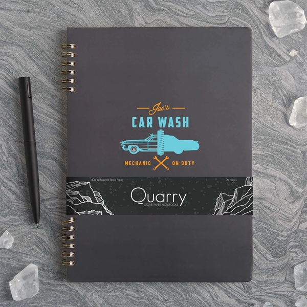 Quarry Stone Paper™ Ring Bound Notebook - Quarry Stone Paper™ Ring Bound Notebook - Image 4 of 11