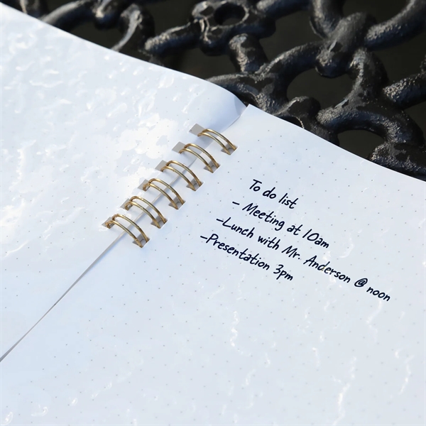 Quarry Stone Paper™ Ring Bound Notebook - Quarry Stone Paper™ Ring Bound Notebook - Image 8 of 11