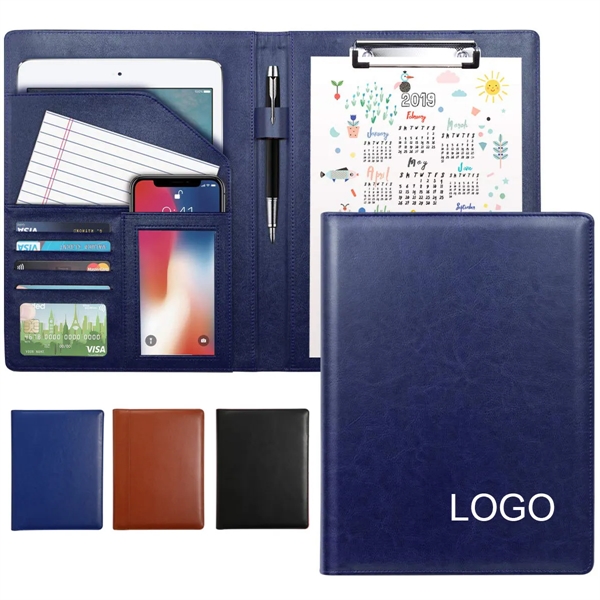 A4 Leather Folder Padfolio - A4 Leather Folder Padfolio - Image 0 of 4