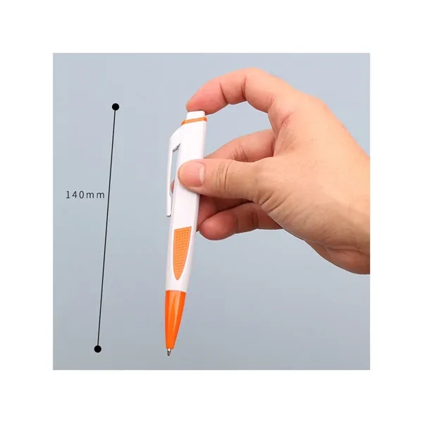 Plastic Flat Ballpoint Pen - Plastic Flat Ballpoint Pen - Image 3 of 3