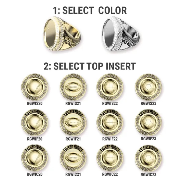 World Class Ring w/ Stock Bezel & Sides (Assembled) - World Class Ring w/ Stock Bezel & Sides (Assembled) - Image 8 of 9