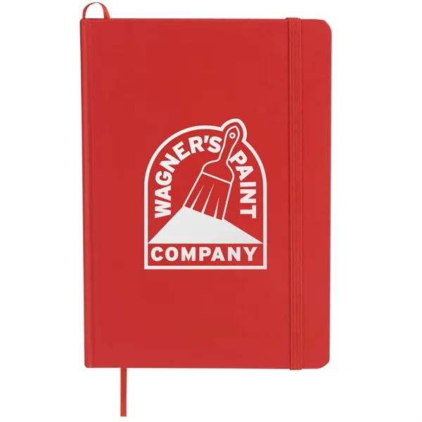 5" x 7" FSC® Mix Snap Elastic Closure Notebook - 5" x 7" FSC® Mix Snap Elastic Closure Notebook - Image 12 of 13