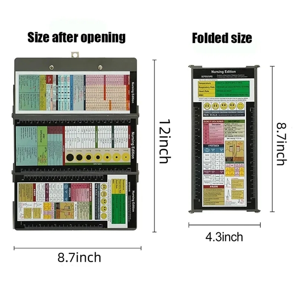 3 Layers Nursing Edition Foldable Nurse Clipboard - 3 Layers Nursing Edition Foldable Nurse Clipboard - Image 1 of 5
