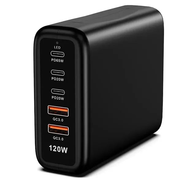 120w High Power Pd20w Fast Charging USB Multi-port Charger - 120w High Power Pd20w Fast Charging USB Multi-port Charger - Image 0 of 4