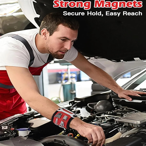 Magnetic Wristband Strong Magnets Bracelet - Magnetic Wristband Strong Magnets Bracelet - Image 5 of 5