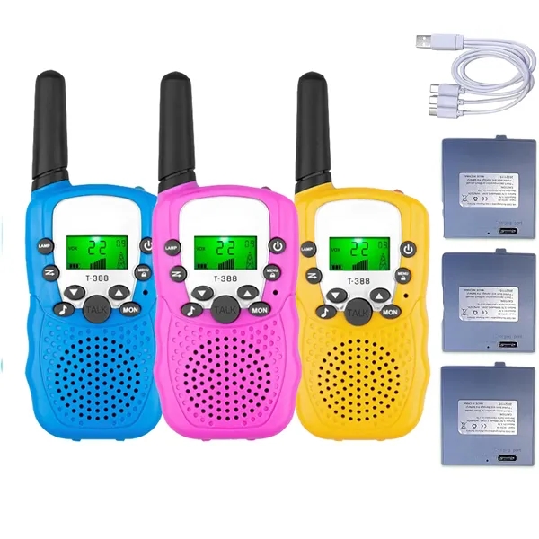 Rechargeable Walkie Talkies For Kids Long Range 2 Pack - Rechargeable Walkie Talkies For Kids Long Range 2 Pack - Image 9 of 9